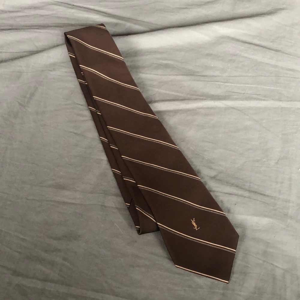 Vintage YSL tie